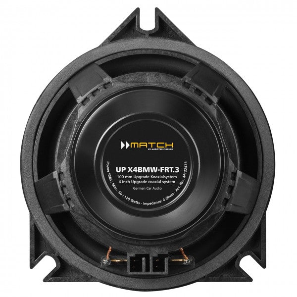 MATCH UP X4BMW-FRT.3 - Upgrade 2-way coaxial system for BMW vehicles